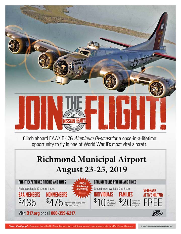 Supplied Flyer: See the B-17