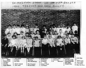 1924 Primary Class.  Click for larger view.