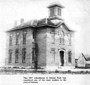 1877 Greens Fork School House