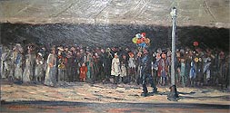 "Waiting for the Circus Parade" by George Baker