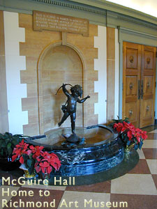 McGuire Hall - Home to Richmond Art Museum