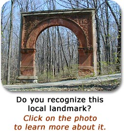 Morton Arch on the Hayes Regional Arboretum property.