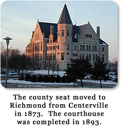 Wayne County Courthouse, circa 1893