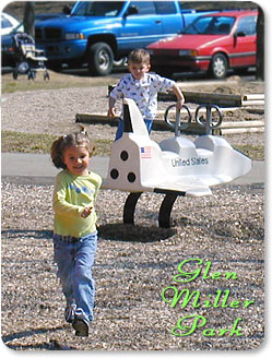Children Play at Glen Miller Park in Richmond, Indiana.
