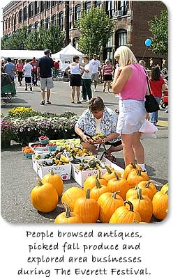 People browsed antiques, picked fall produce and explored area businesses during The Everett Festival.