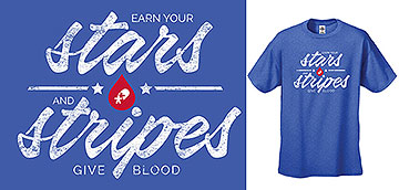 Supplied Graphic: Stars & Stripes T-Shirt