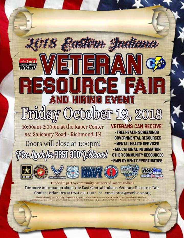 Supplied Flyer: Veteran Resource Fair