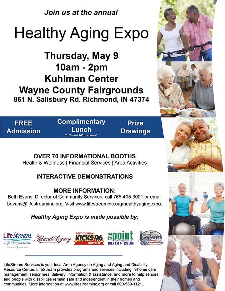 Supplied Flyer: Healthy Aging Expo