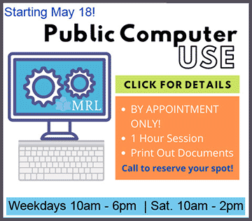 Supplied Graphic: Public Computer Use at MRL