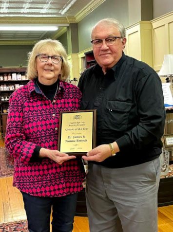 Supplied Photo: Dr. James and Norma Bertsch