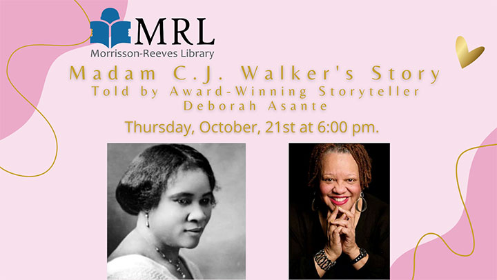 Supplied Graphic:  Madam C.J. Walker's Story