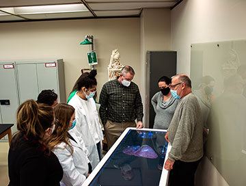Supplied Photo: IU East 3D anatomy and physiology lab 4