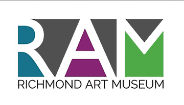 Logo:  Richmond Art Museum (RAM)