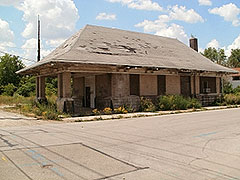 Photo: Chesapeake & Ohio Railroad Depot and Freight Office