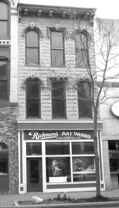 Photo: Richmond Art Works, 829 East Main Street, Richmond, Indiana