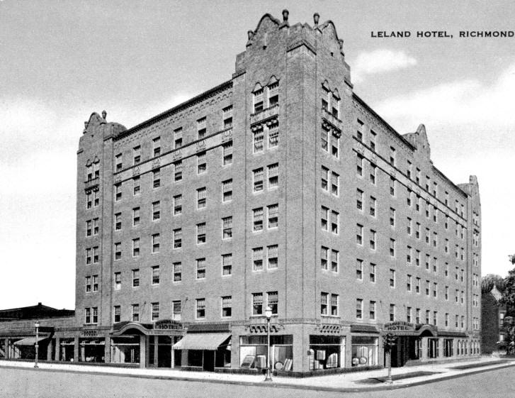 Photo: Leland Hotel, 900 South A Street, Richmond, Indiana