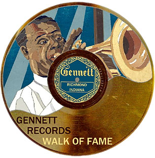 Gennett Walk of Fame Logo