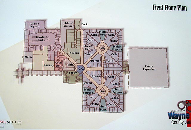 Jail Floor Plan