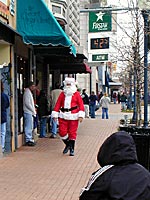Santa shops in Uptown Richmond!