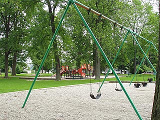 Swingset at Mary Scott Park