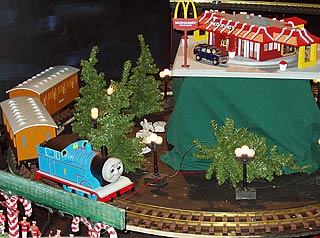 Thomas the Tank Engine and McDonalds model