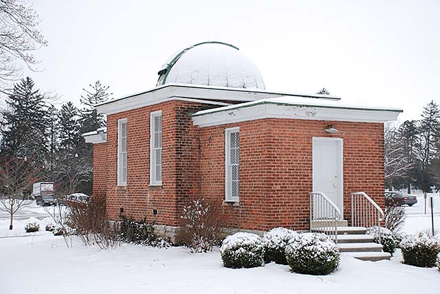 Photo: Historic Earlham College Observatory.  Click to view this Observatory photo in WayNet's Flickr feed.