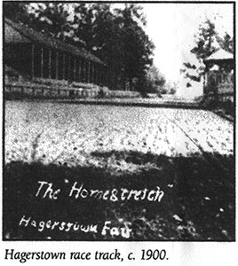 Hagerstown Fair Race Track, circa 1900